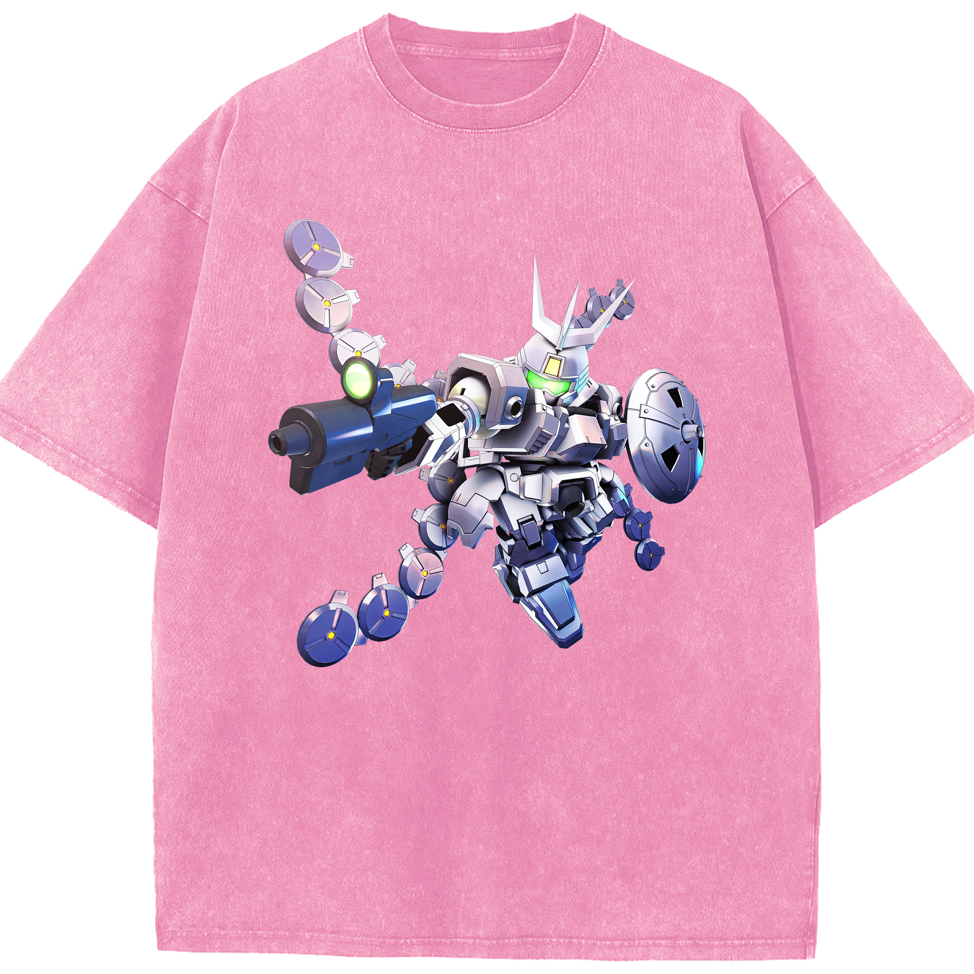（画像用） 機動戦士ガンダム Mobile Suit Gundam 綿100% ヴィンテージ風 半袖Tシャツ（フロントプリント）